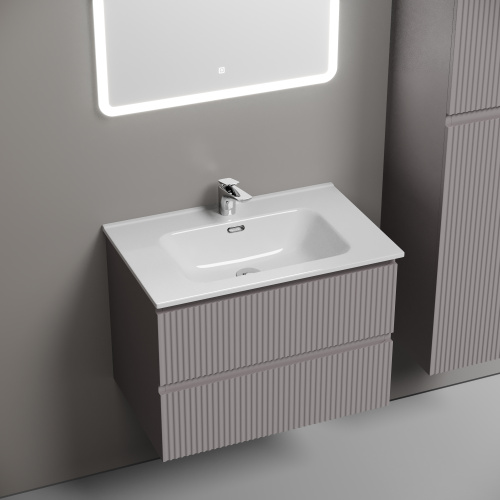 Тумба под раковину Sancos SNOB R SNR70SM 69х44,5х50 настенная - фото 4